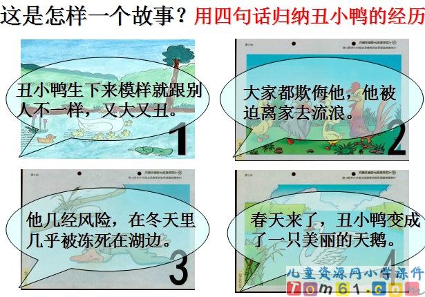 丑小鸭课件20