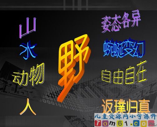 索溪峪的“野”课件14