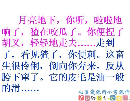 少年闰土课件8