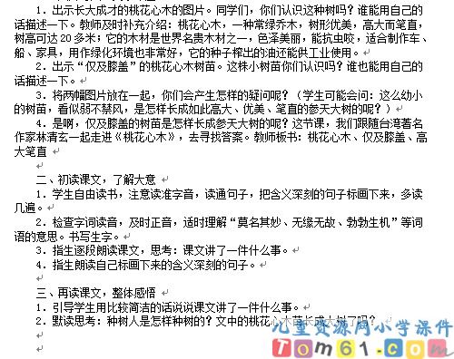 桃花心木教案12