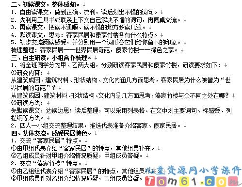 各具特色的民居