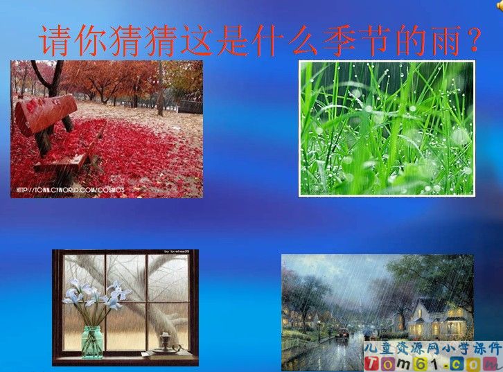 秋天的雨