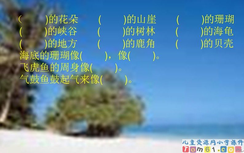 富饶的西沙群岛