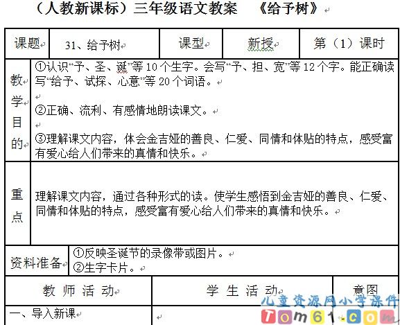 给予树