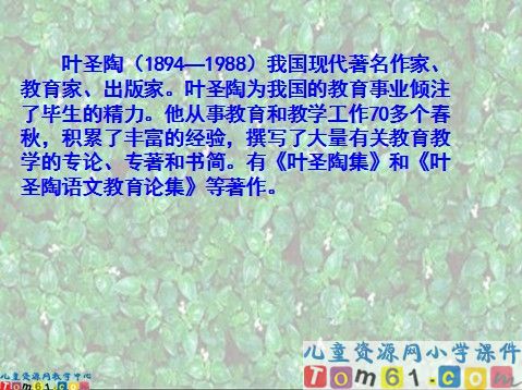 那片绿绿的爬山虎课件1