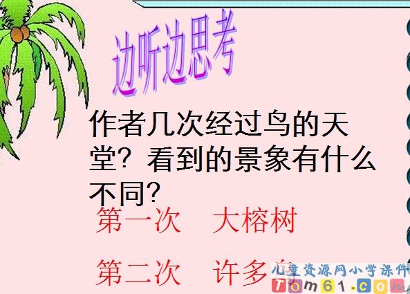 鸟的天堂