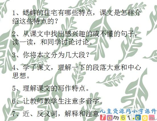 蟋蟀的住宅