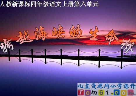 跨越海峡的生命桥