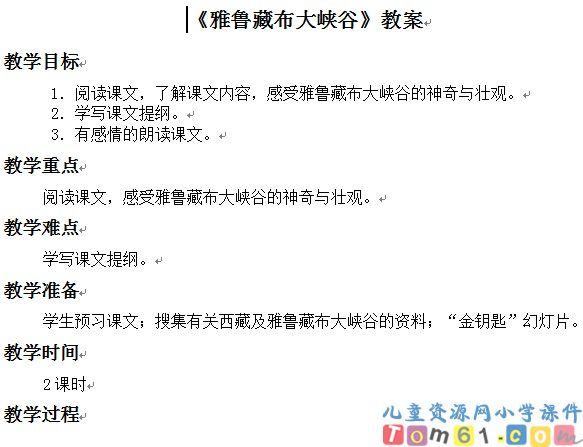 雅鲁藏布大峡谷