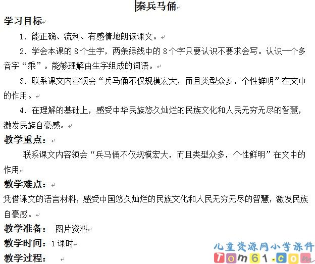 秦兵马俑