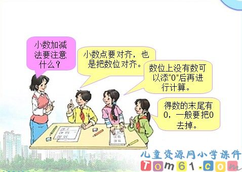 小数的加法和减法课件2