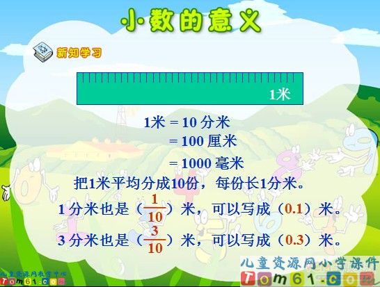 小数的意义课件