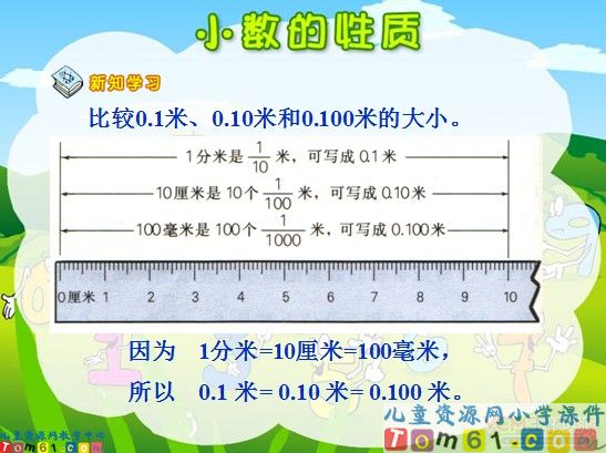 小数的性质课件11