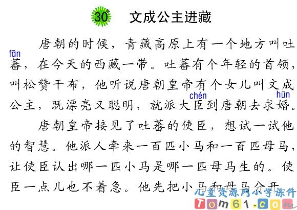 文成公主进藏