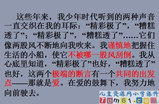 “精彩极了”和“糟糕透了”课件26