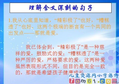 “精彩极了”和“糟糕透了”课件10