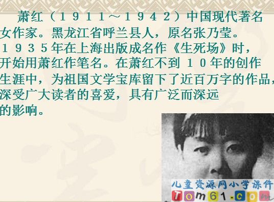 祖父的园子课件16