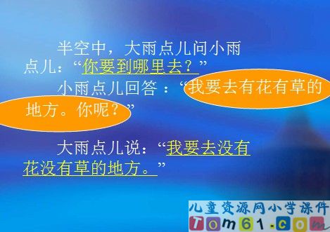 雨点儿课件24