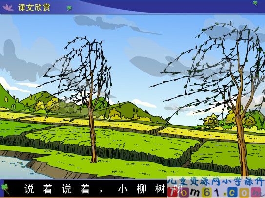 柳树醒了课件3
