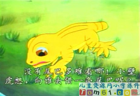 小壁虎借尾巴课件2