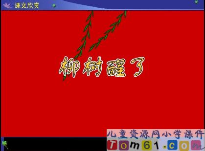 柳树醒了课件7