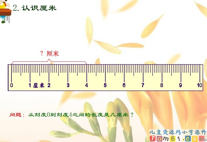 《认识厘米》