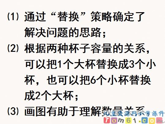 用“替换”的策略解决问题课件2