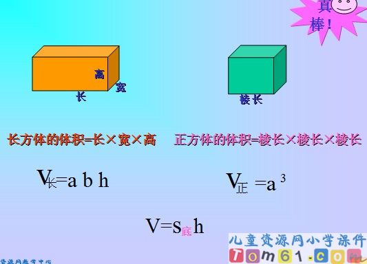 《圆柱体的体积》