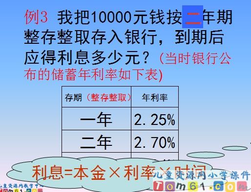 《利息问题》
