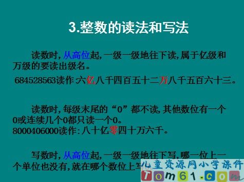 《整数和小数的复习》