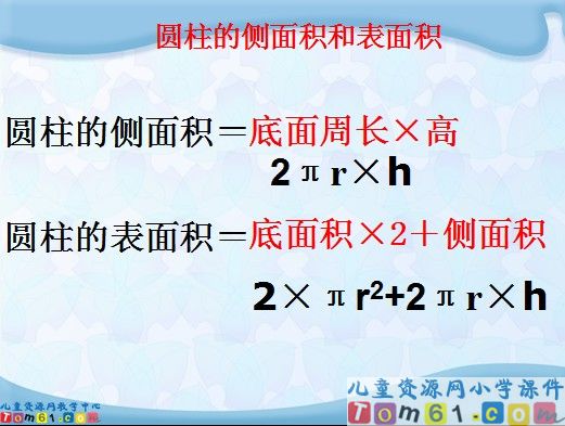 《复习圆柱和圆锥》