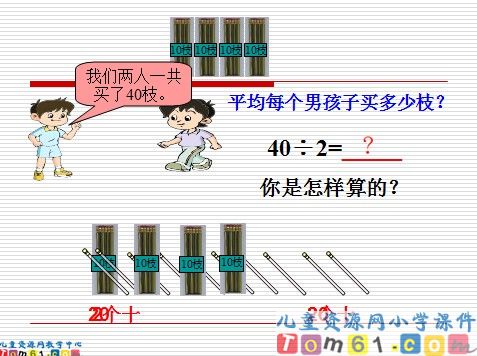 整十数、两位数除以一位数课件2