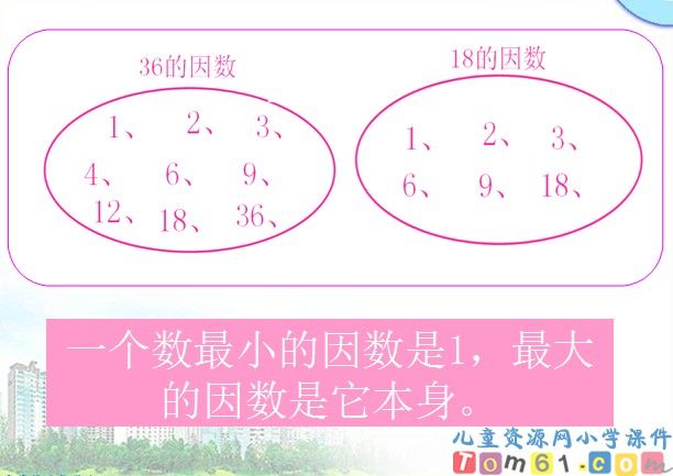 倍数和因数课件5