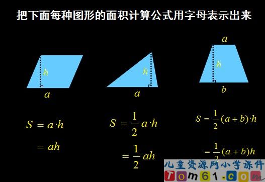 用字母表示数课件1