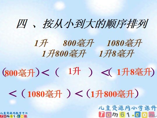 认识容量和升课件2