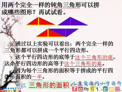 三角形面积的计算课件5