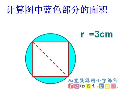 圆的面积练习课件