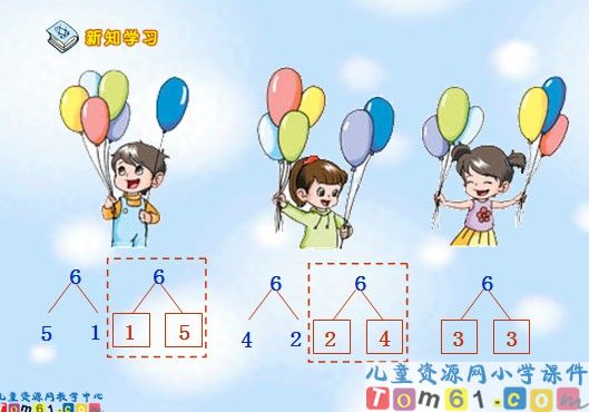 《6-10的分与合》