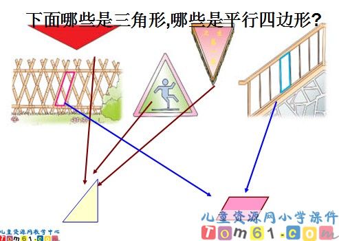 《认识三角形、平行四边形》