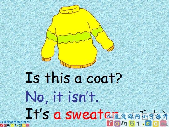 Unit10 Put on your coat
