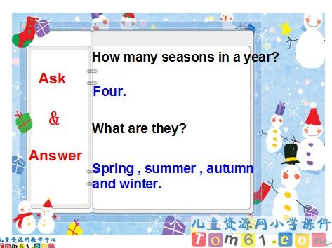 Do you like winter课件4