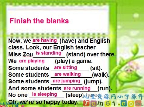 Unit 6 Doing housework  BC部分课件3