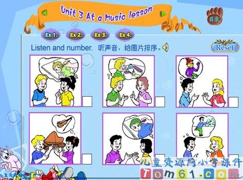 Unit3 At a Music lesson(第二课时)课件6