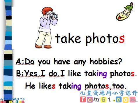 Unit3 Hobbies第一课时课件5