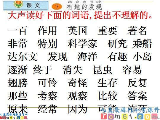 《有趣的发现》