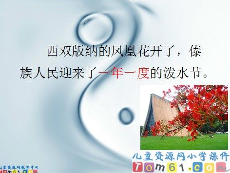 欢乐的泼水节课件12