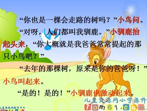 会走路的树课件1