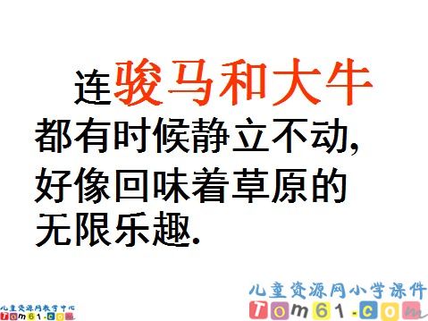 草原课件3