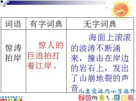 学会查无字词典课件3