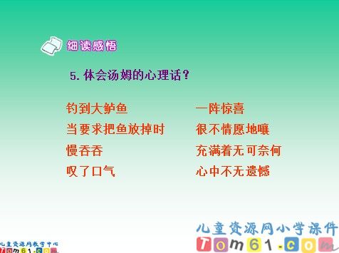 你必须把这条鱼放掉课件2